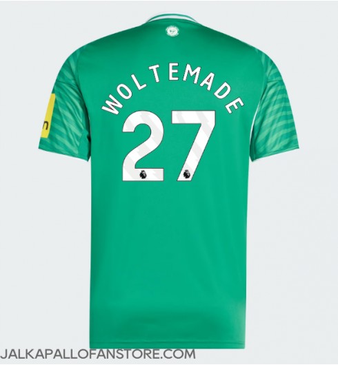 Newcastle United Nick Woltemade #27 Vieraspaita 2025-26 Lyhythihainen Newcastle United Nick Woltemade #27 Vieraspaita 2025-26 Lyhythihainen